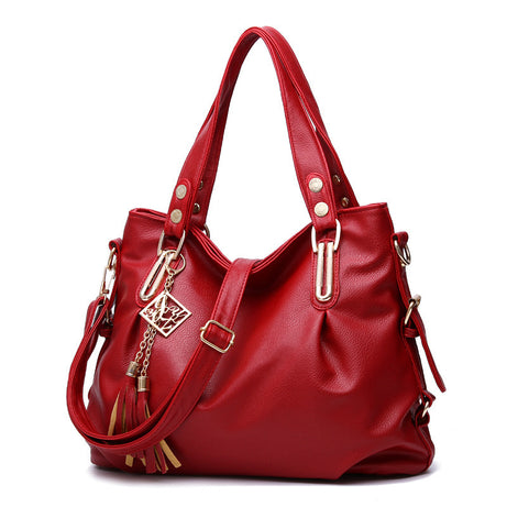 Women's Soft Leather Large-Capacity Fashion Shoulder Bag