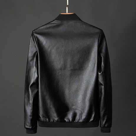 Men's PU Leather Trendy Casual Winter Jacket (In Stock)