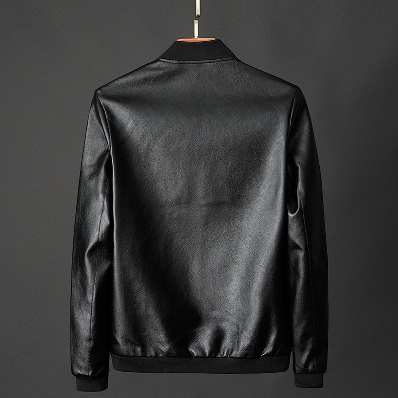 Men's PU Leather Trendy Casual Winter Jacket (In Stock)