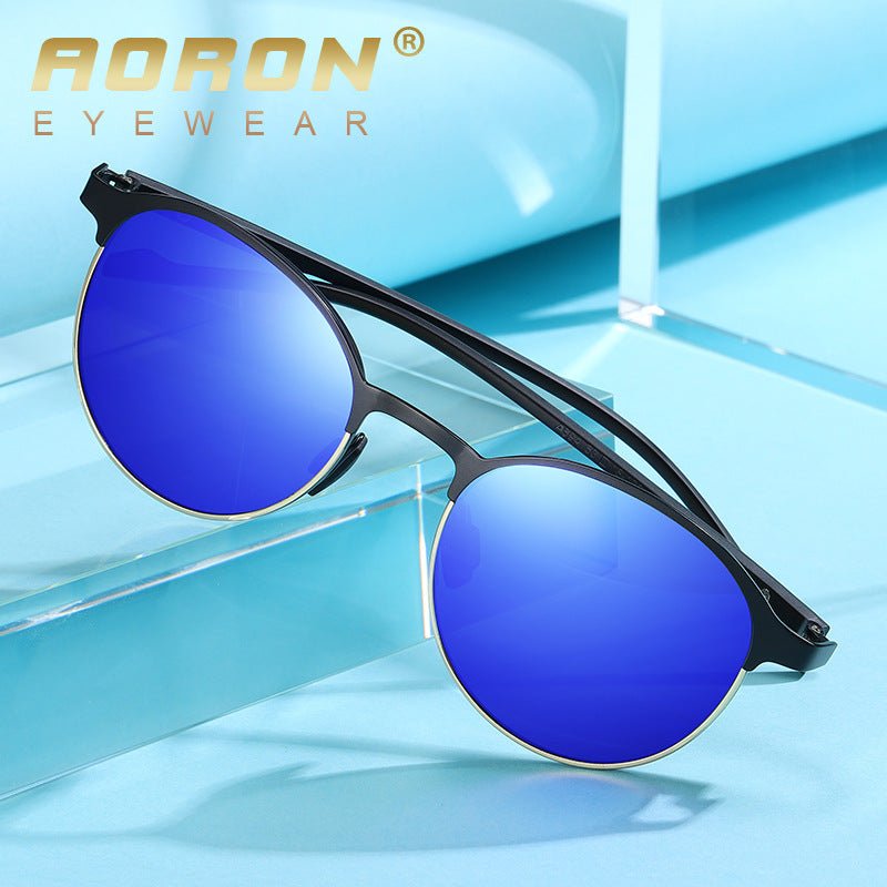 Men's Polarized Metal Fashionable Sunglasses