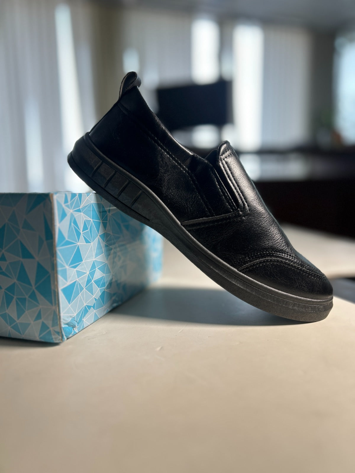 Men's Business Casual Leather Shoes (In Stock)