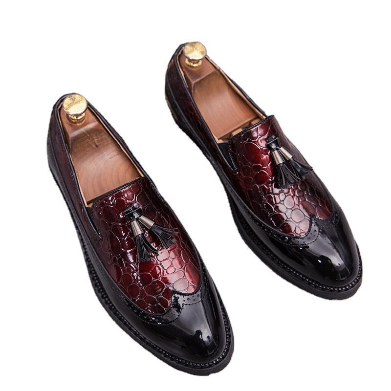 Men's Fashion British Style Leather Shoes