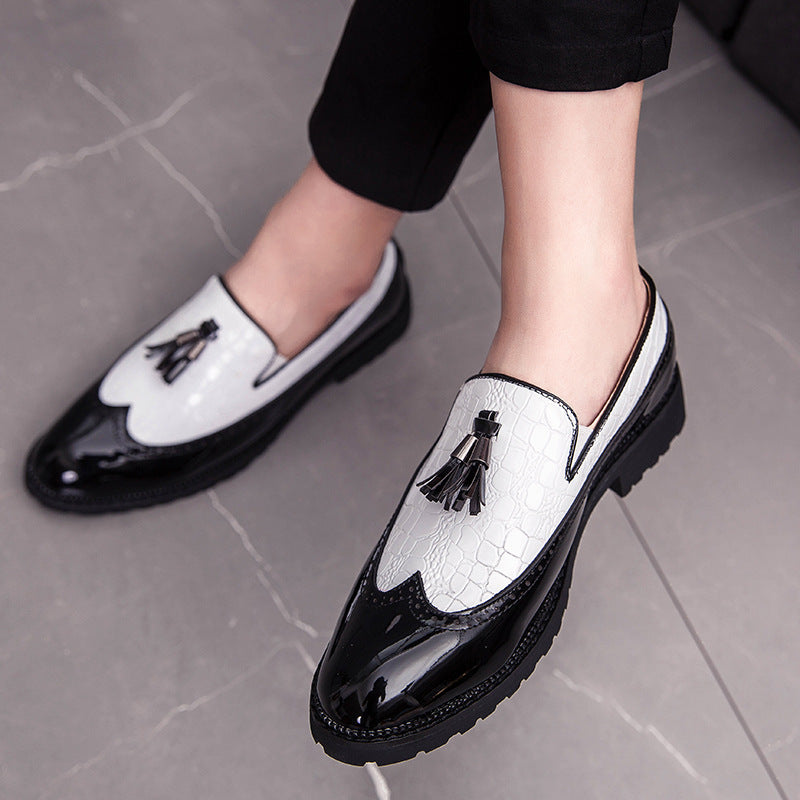 Men's Fashion British Style Leather Shoes