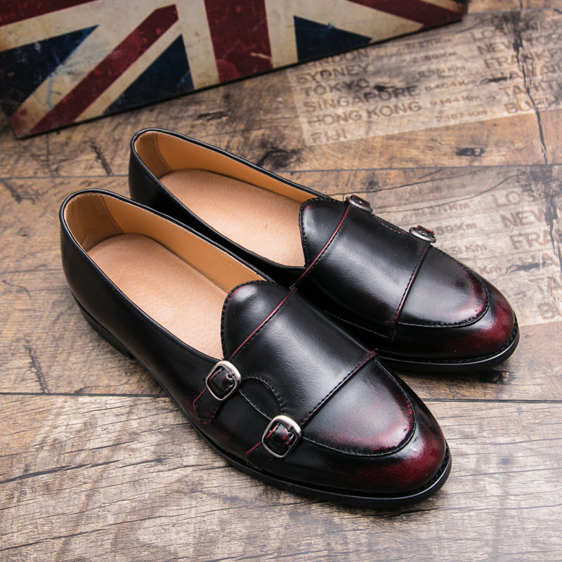 Men's Small Trend Casual Leather Shoes