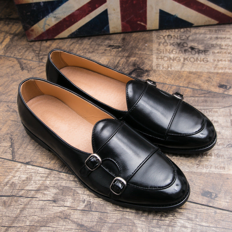 Men's Small Trend Casual Leather Shoes