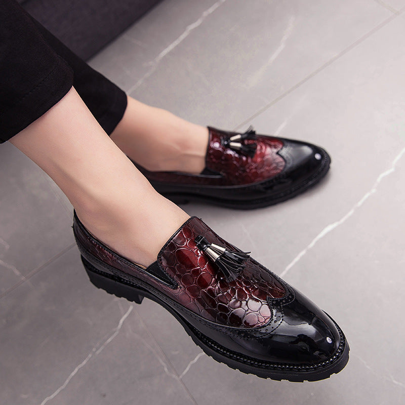Men's Fashion British Style Leather Shoes