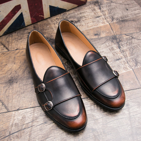 Men's Small Trend Casual Leather Shoes