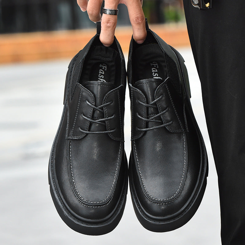 Men's Fashion British Style Leather Shoes