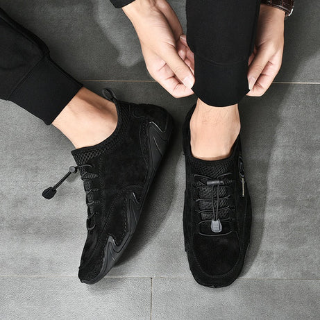 Men's Leather High-End Loafers Casual Shoes