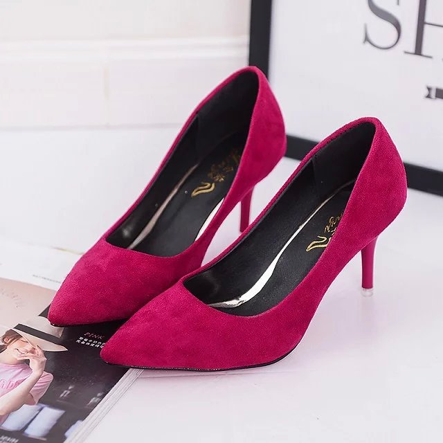 Women's Stiletto High Heels Professional Work Shoes