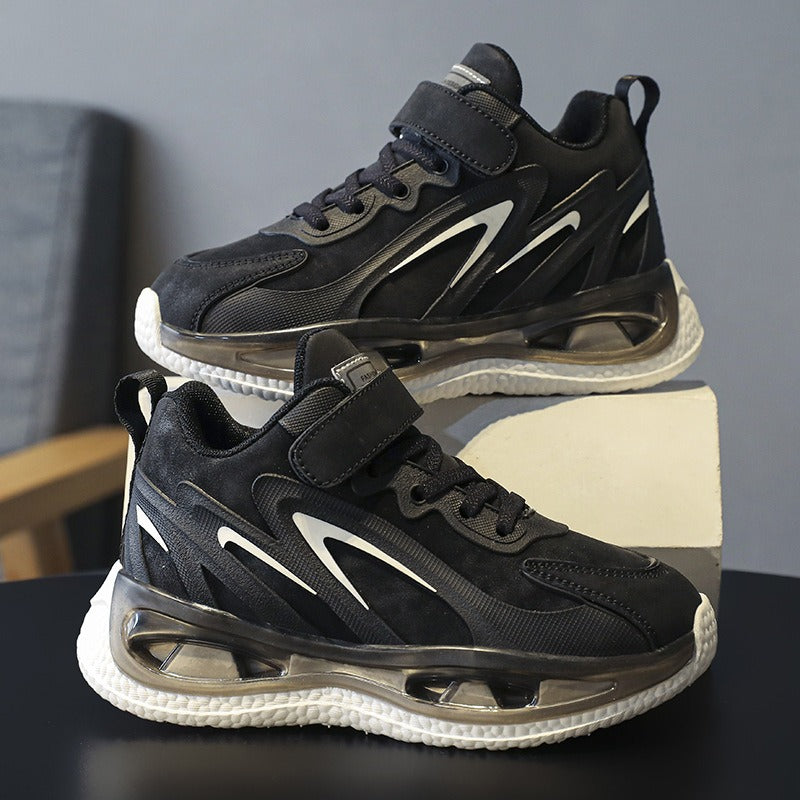 Boy's Breathable Mesh Trendy Running Shoes