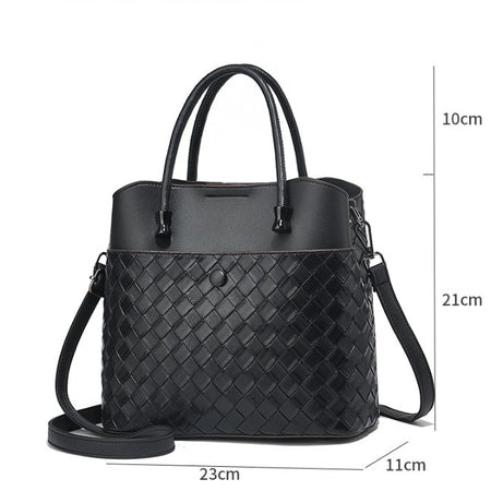Women's Large-Capacity Handbag Soft Leather Bag