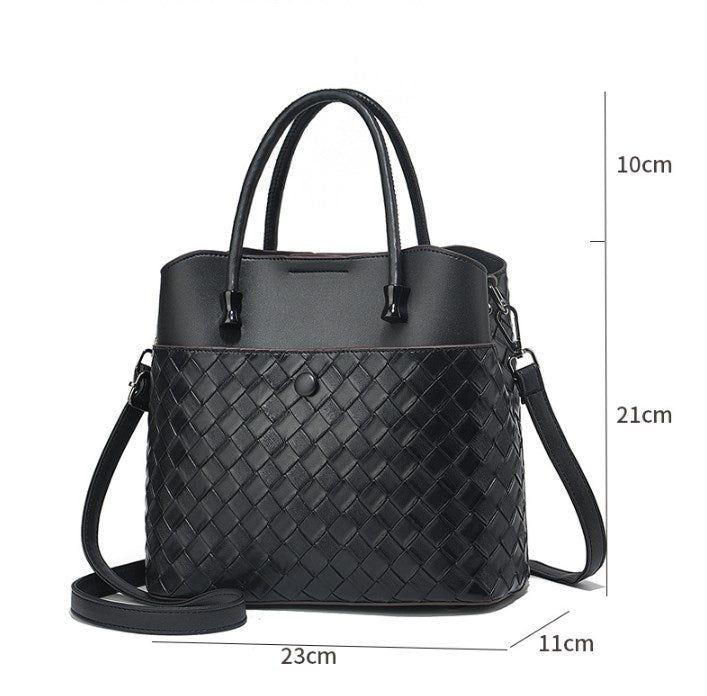 Women's Large-Capacity Handbag Soft Leather Bag