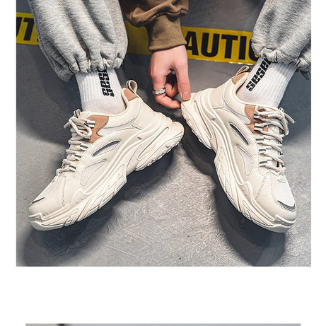 Men's Mesh Breathable Trendy Running Shoes