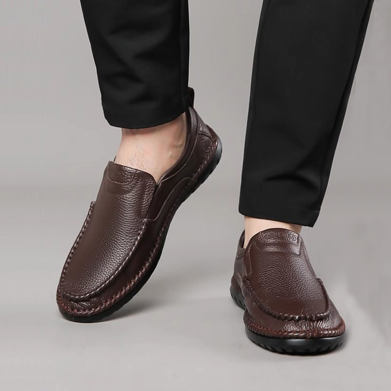 Men's Leather Fashionable Casual Shoes