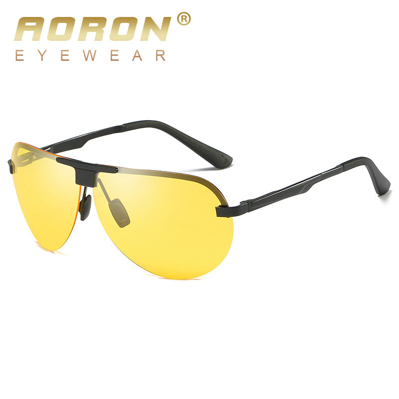 Men's Polarized Night Vision Driver Sunglasses