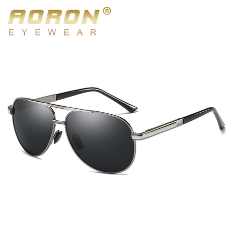 Men's Polarized Driving Glasses Toad Frame Sunglasses