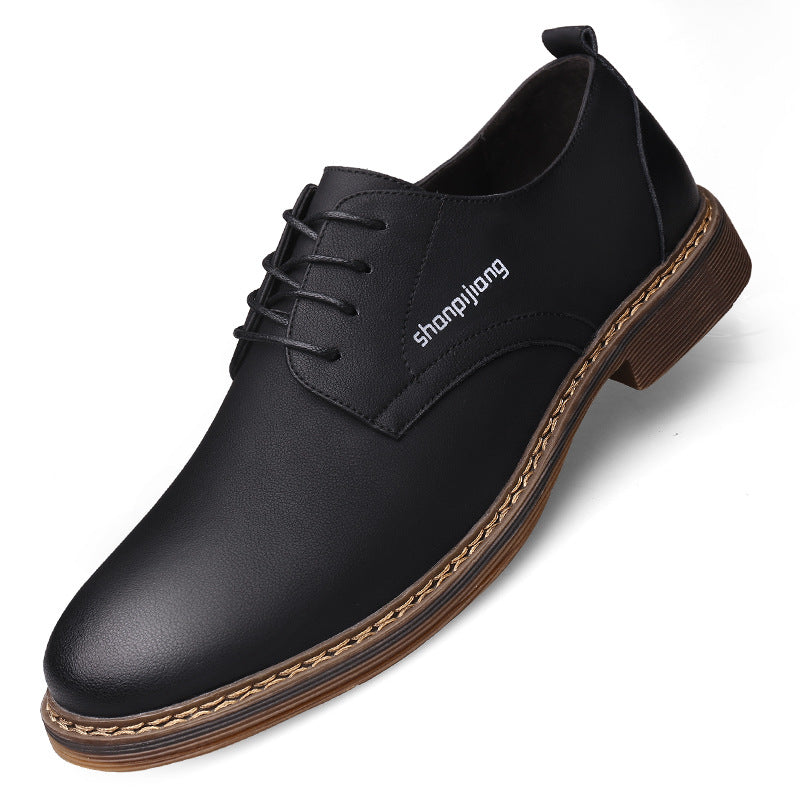 Men's Leather Comfortable Trendy Casual Shoes