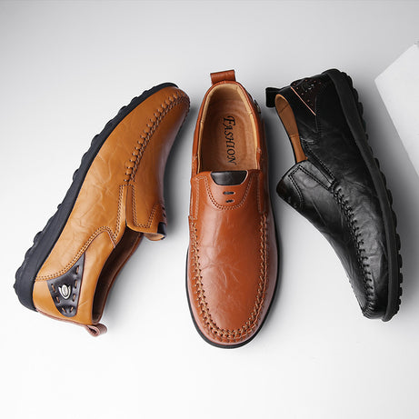 Men's Leather Outdoor Casual Shoes