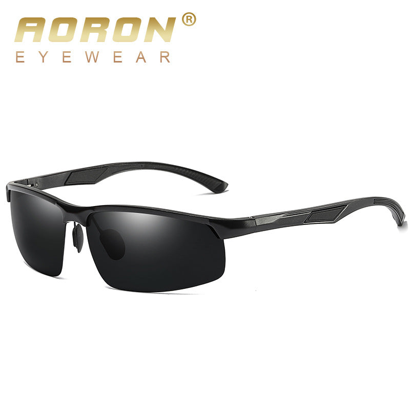 Men's Sports Aluminum Magnesium Polarized Cycling Sunglasses