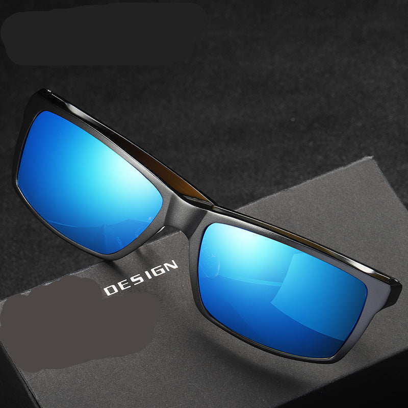 Men's Aluminum Magnesium Polarized Cycling Sunglasses