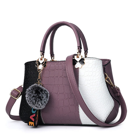 Women's Stone Pattern Shoulder Messenger Bag