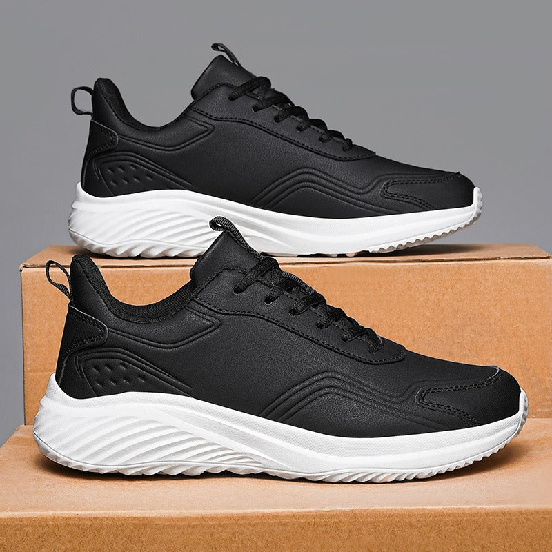 Men's Leather Lightweight Casual Shoes