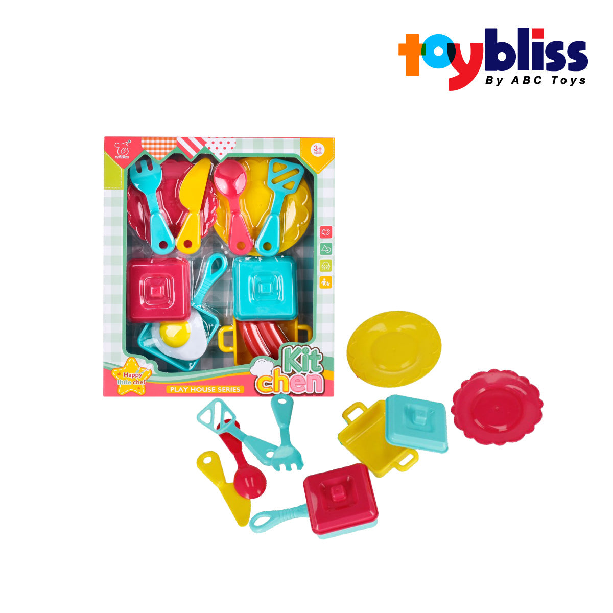 Toybliss Kitchen Playset (351), Ages 3+