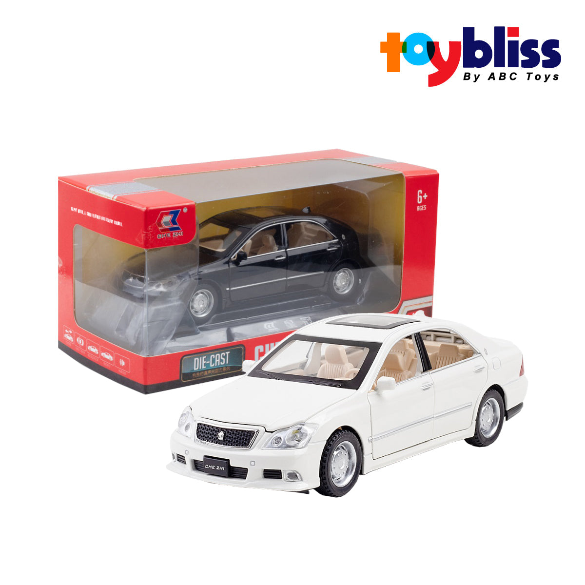 Toybliss Diecast 1:32 Toyota Queen Crown (CZ36), Ages 6+
