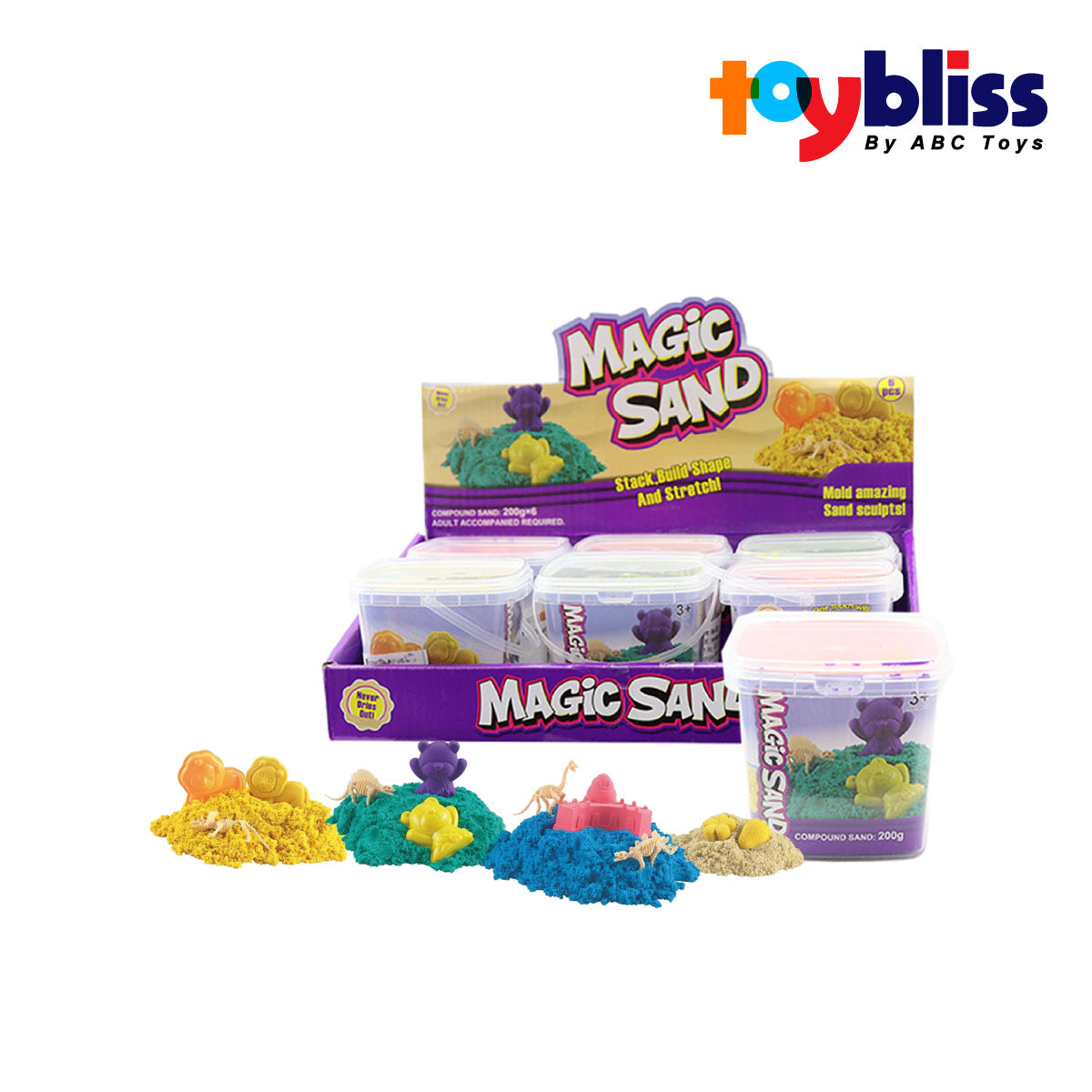 Toybliss Magic Sand (882-229), Ages 3+