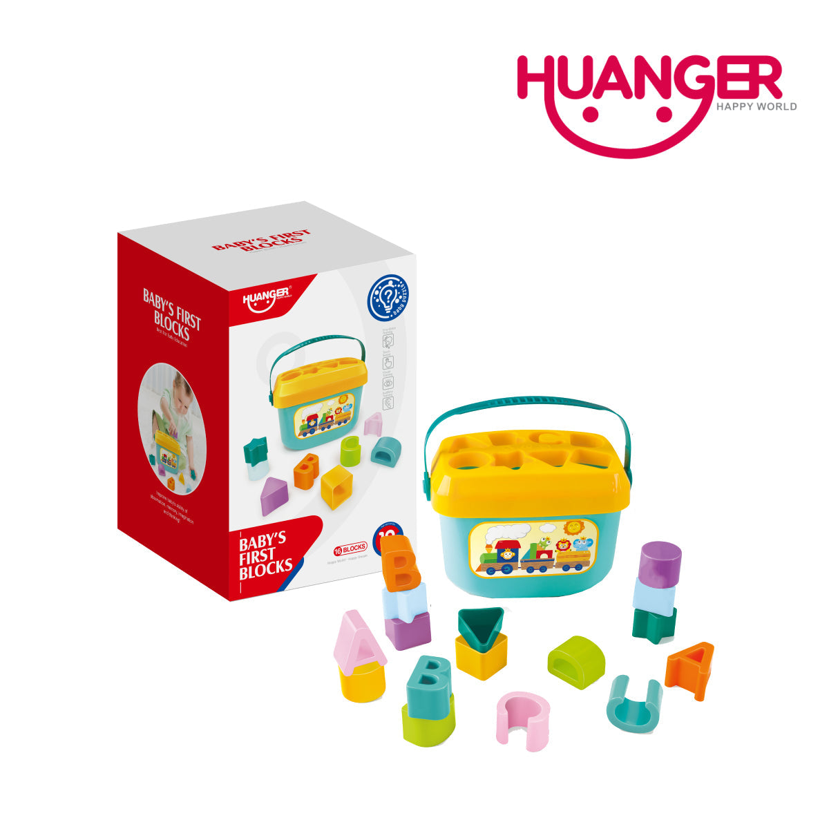 Huanger HE0218 First Blocks, Ages 18m+
