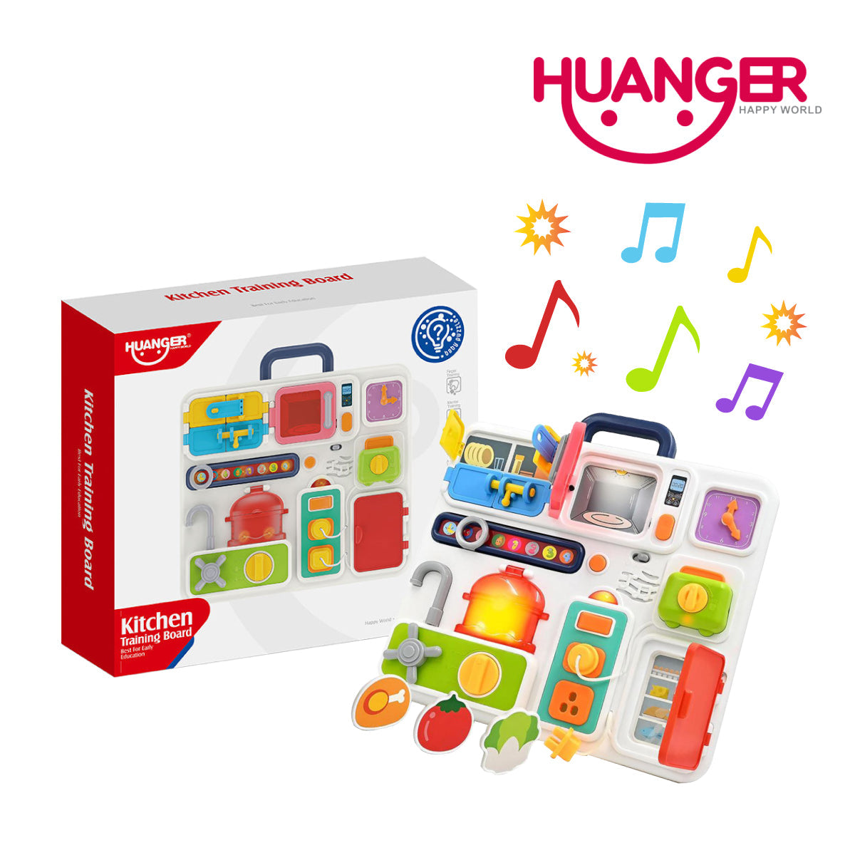 Huanger HE0545 Kitchen Training Board, Ages 18m+ (Damaged Box)