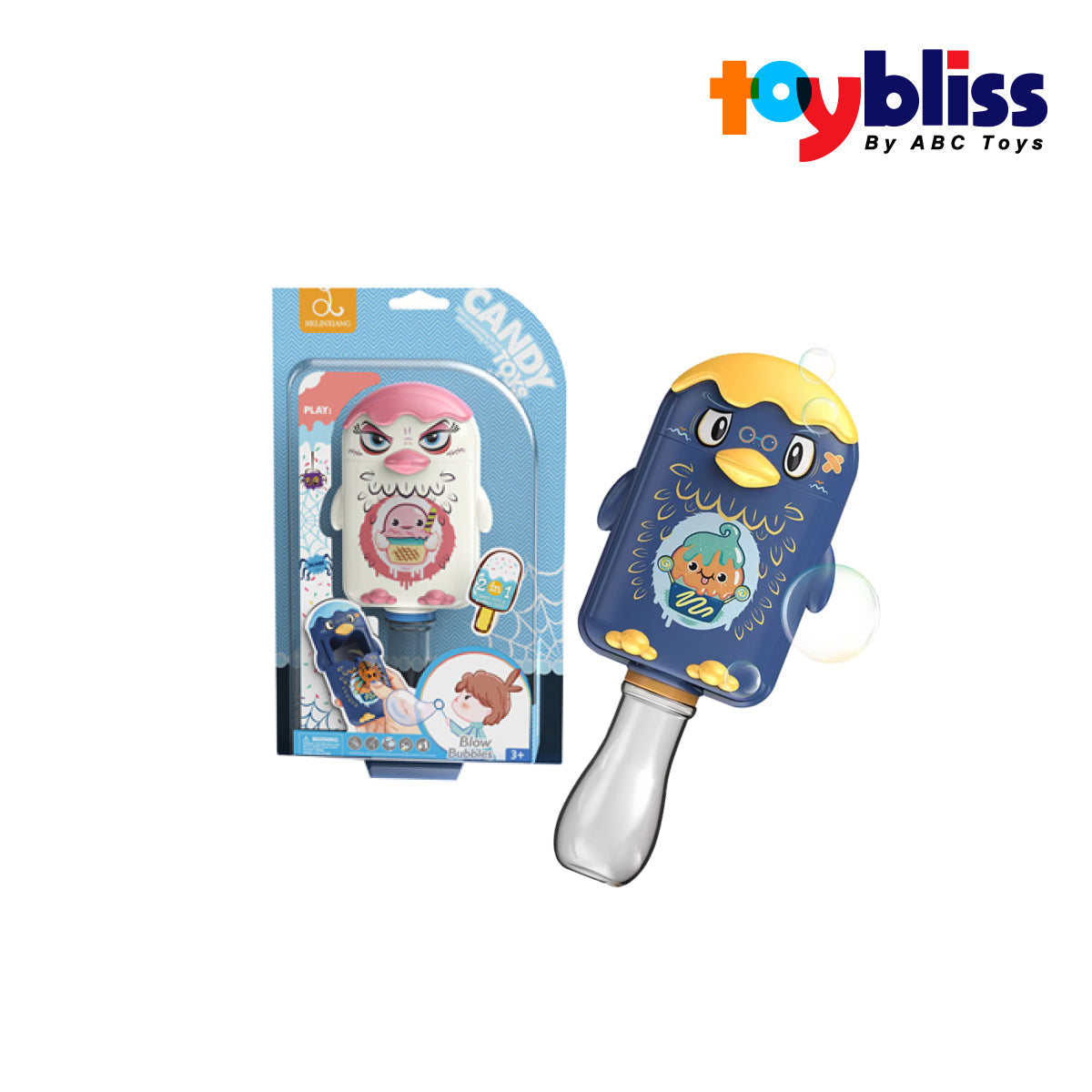 Toybliss Candy Pop Bubble Wand (H007), Ages 3+