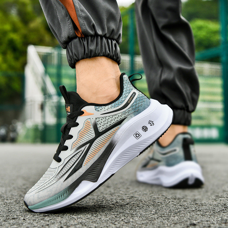 Men's Breathable Casual Running Shoes | Sports Shoes & Anti-Slipper Sneakers
