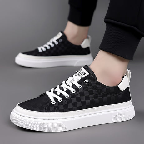 Men's Flat Casual Skateboard Sneakers | Classic & Trendy Shoes