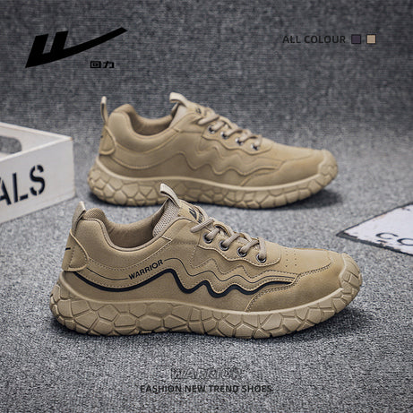 Men's Leather Breathable Retro Casual Shoes | Sports Shoes & Sneakers
