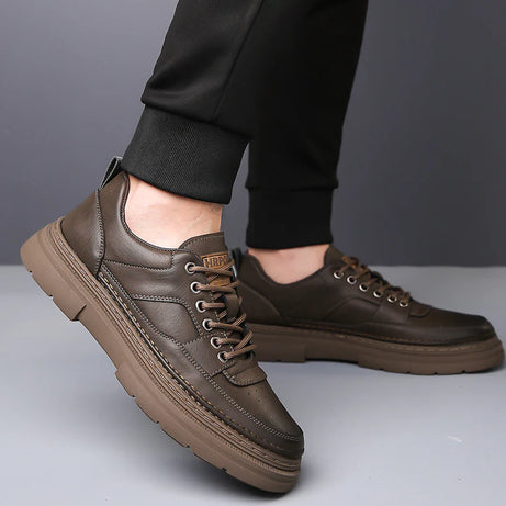 Men's Leather Low-Top Casual Martin Shoes | Classic & Trendy Shoes