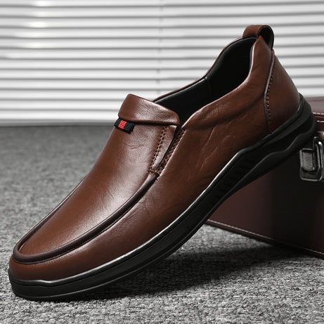Men's Leather Low-Top Casual Shoes | Formal Boot & Office Shoes