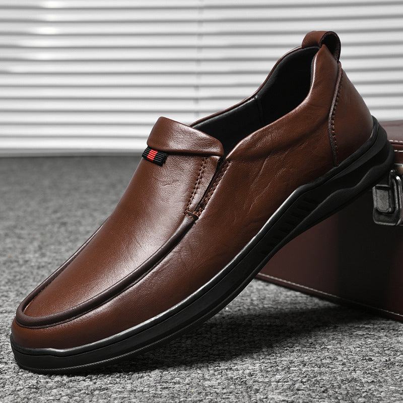 Men's Leather Low-Top Casual Shoes | Formal Boot & Office Shoes