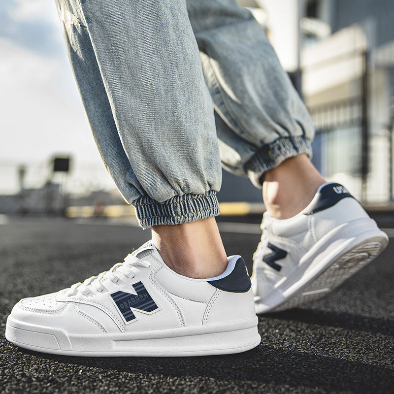 Men's Synthetic Leather Cool Casual Sneakers | Classic & Party Shoes