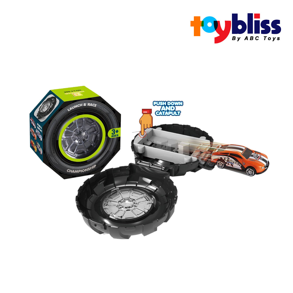 Toybliss Launch & Race Championship (LT-056), Ages 3+