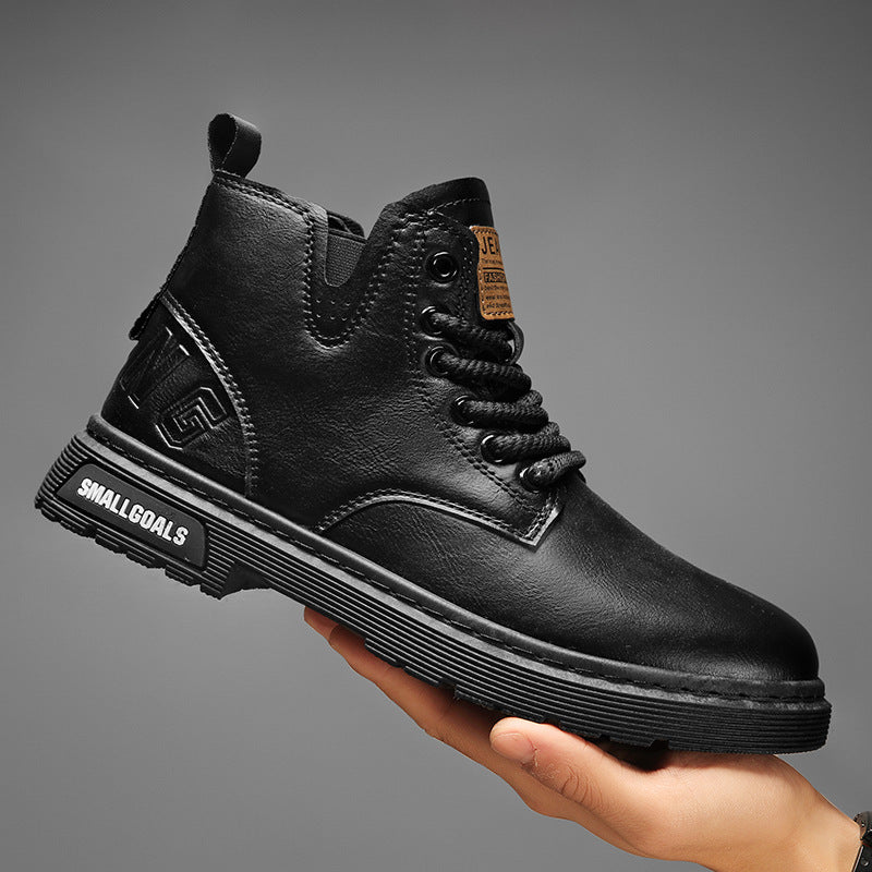 Men's British Style High-Top Casual Martin Boots