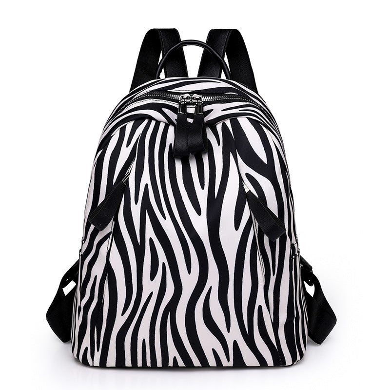 Women's Trendy Colorful Print Casual Backpack