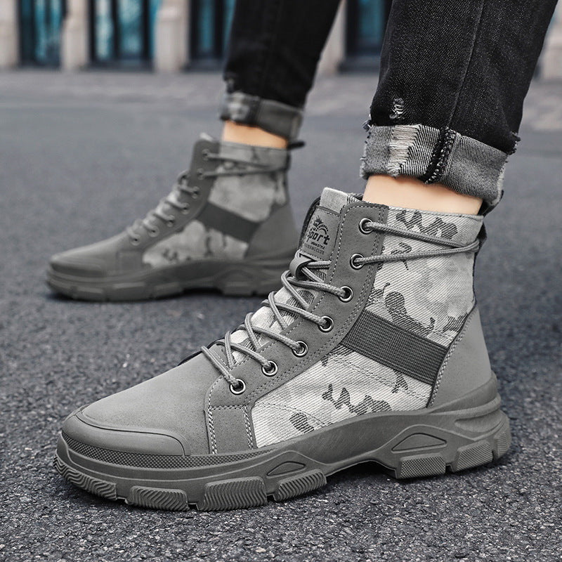 Men's Martin Boots Fashion Trend Shoes