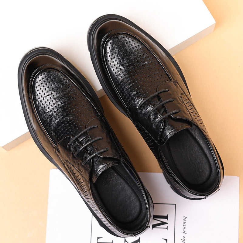 Men's Oxford Leather Formal Shoes (In Stock)