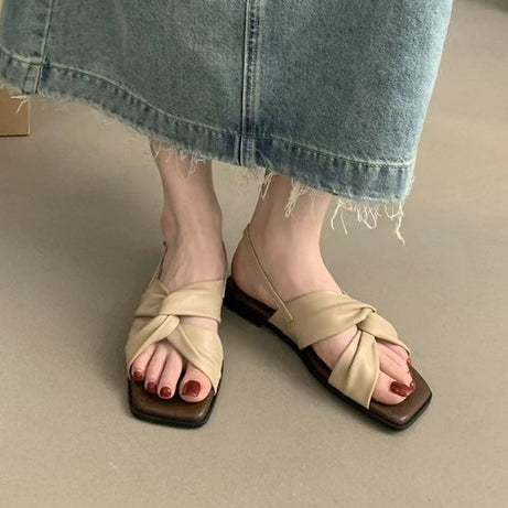 Women's Butterfly-knot Open Toe Sweet Sandals