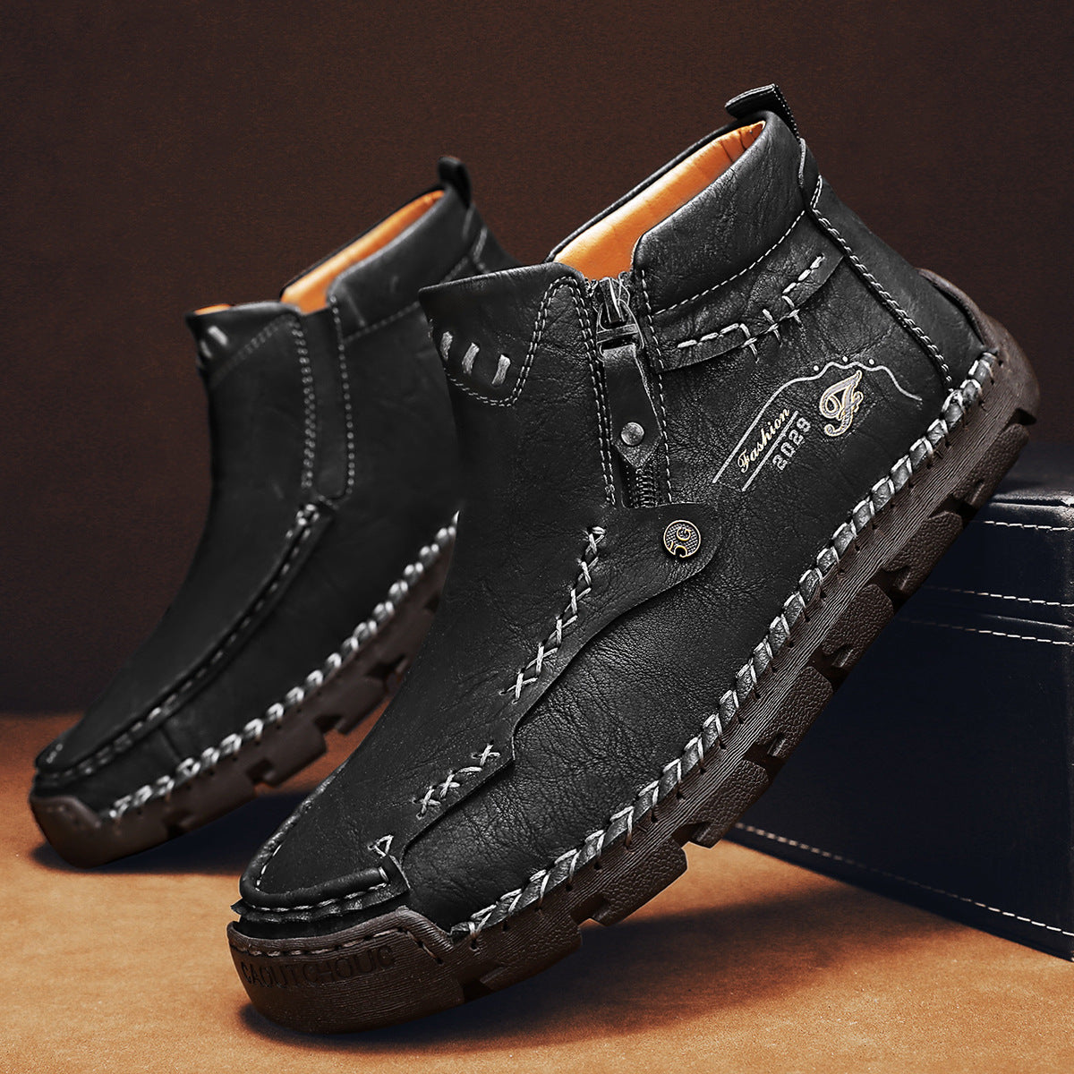 Men's British Style Casual Martin Boots