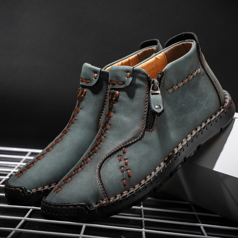 Men's Fashion Trendy Leather Casual Shoes