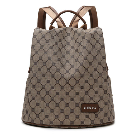 Women's PVC Fashion Large Capacity Backpack