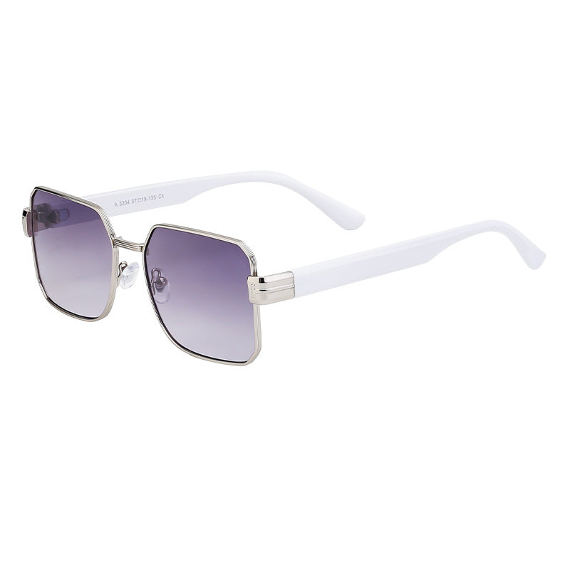 Women's Fashion Large Frame Box Sunglasses